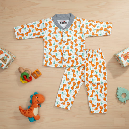 Basics Infants Night Suit -NB to 6Years Dino 16681